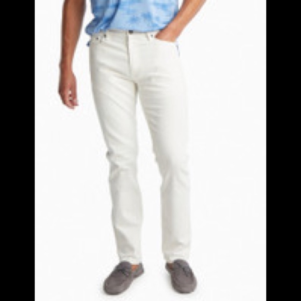 Southern Tide Charleston Denim Jeans - Ecru